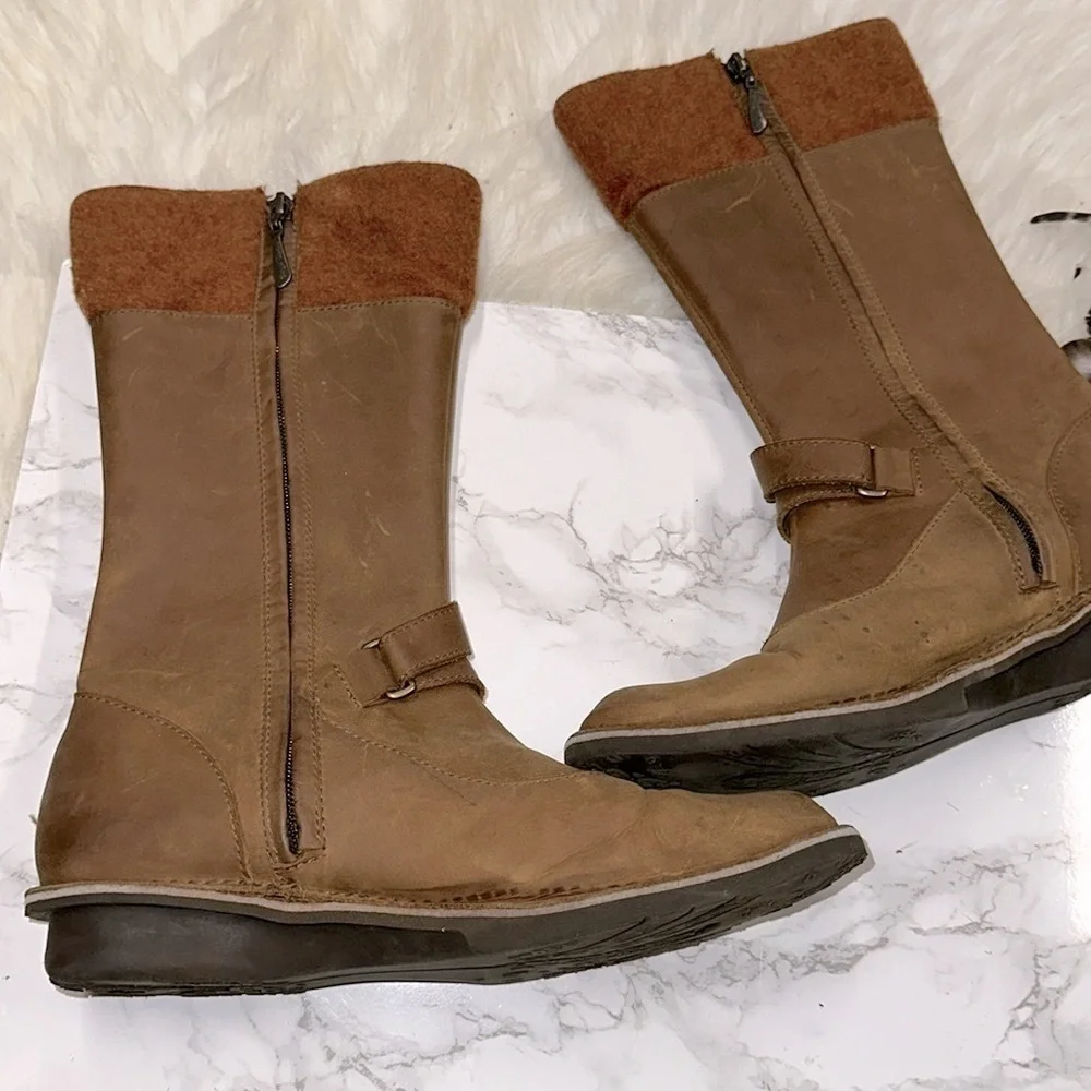 Sergio Tomani leather boots size 41